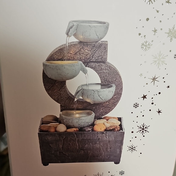 Other - Nwt Decorative Stone-Look Water Fountain